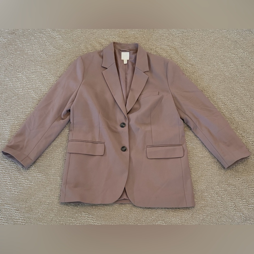 H&M Dusty Rose Blazer